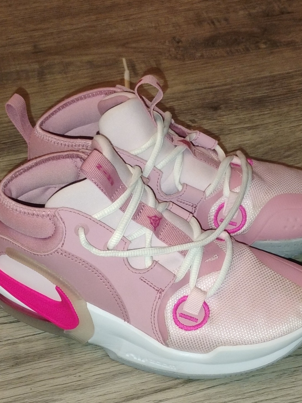 Nike Kids Pink and Hot Pink Sneakers